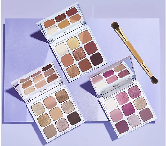 tarte Tartelette Amazonian Clay Eye Shadow Trio with Brush | QVC