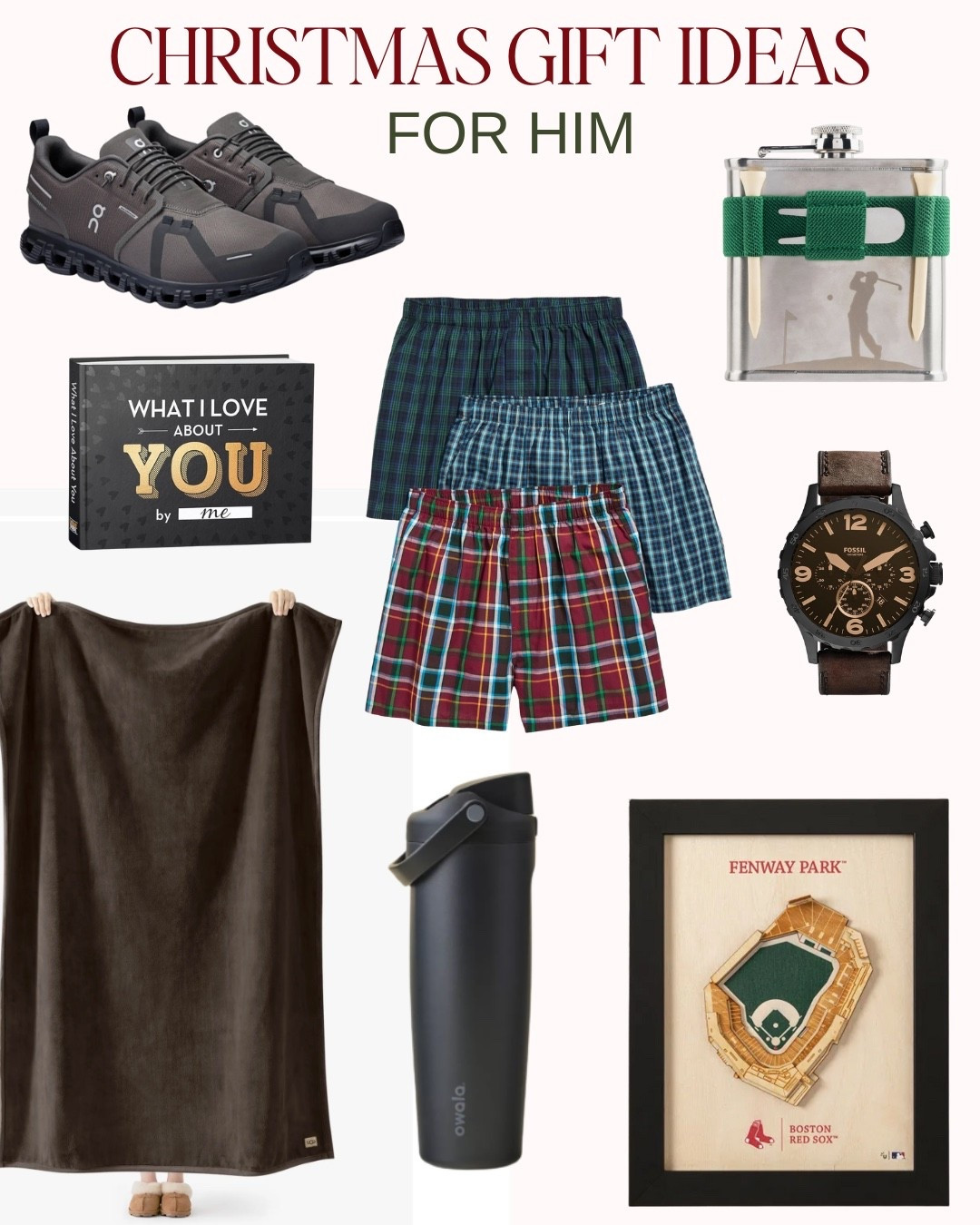 #giftguide #giftideas #gifts #giftsforhim#amazon #target #boxers #flask #golf #baseball 
#christmas #blanket #owala #watch #wristwatch #menswatch #waterbottle 


#LTKCyberWeek #LTKGiftGuide #LTKMens