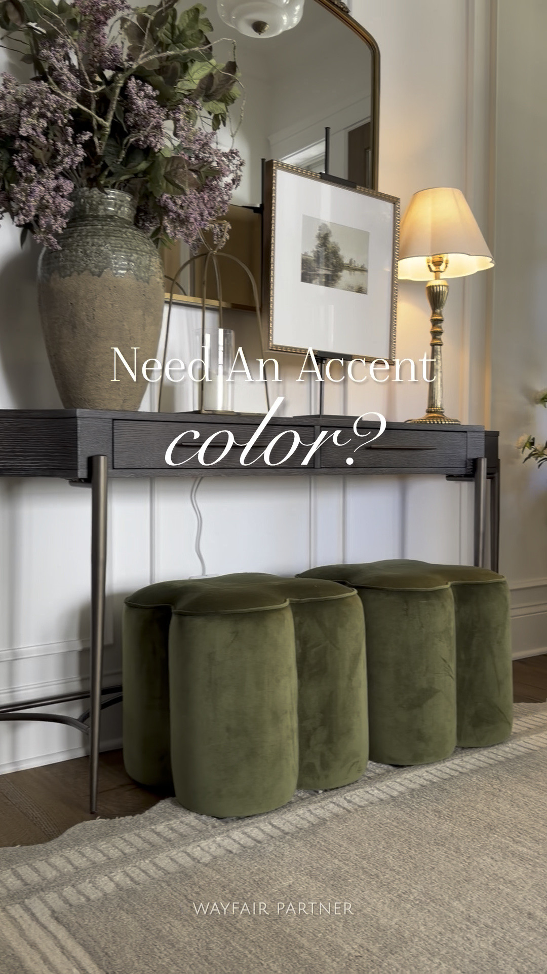 Have you considered green for an accent color? Green is one of my favorites to use! It reads as a neutral, works in any season and looks good with so many colors. So it’s east to coordinate with items in your home, whether you have browns, grays or taupes. Try adding green with vases, stools or poufs, art, rugs, pillows, throws or décor. I found all of my pretty green items on @Wayfair! And most of it is on sale!


#ad #wayfair #wayfairpartner

#LTKSeasonal #LTKHome #LTKSaleAlert