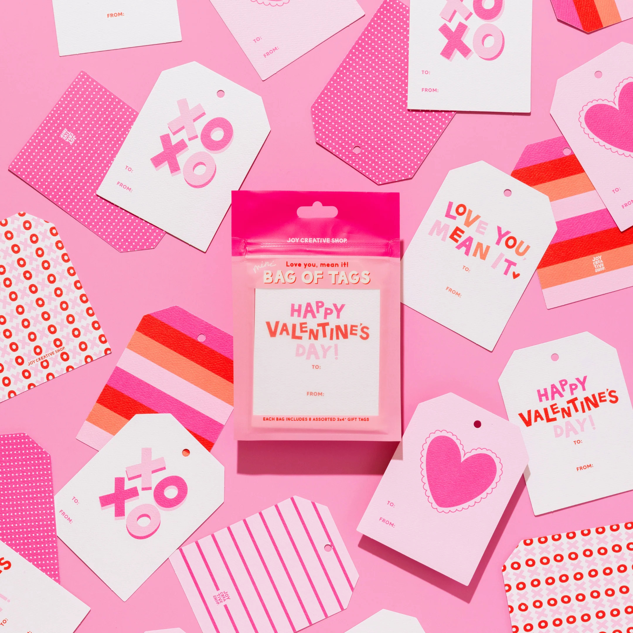 Mini Bag of Tags - Valentine's Day | Joy Creative Shop