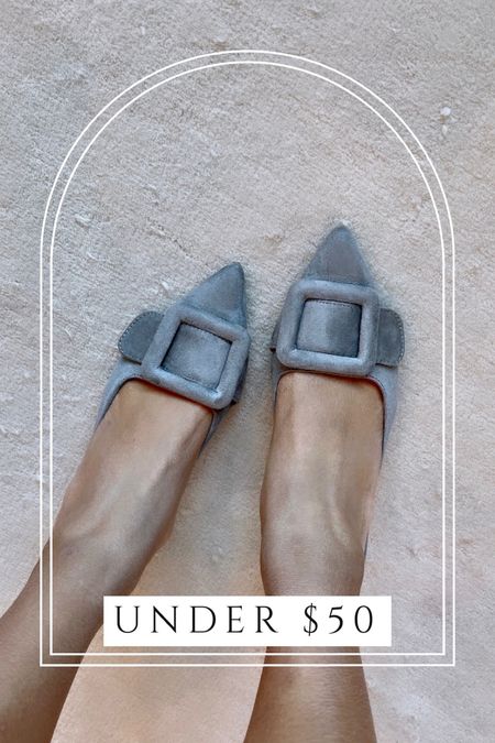 With sizing from 5 to 11, these mules are comfortable (I wore it for 2 hrs and no pain!) and beautiful that are great for the office and casual wear! 

I find that the fit is TTS. I’m a size 5 and take a size 5 in these 

#LTKshoecrush #LTKstyletip #LTKfindsunder50