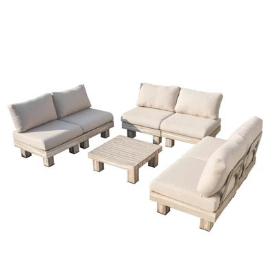 6 - Person Seating Group With Cushions | Wayfair North America