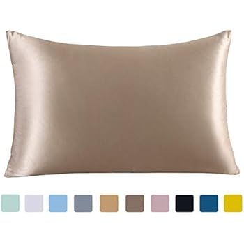 ZIMASILK 100% Mulberry Silk Pillowcase for Hair and Skin,with Hidden Zipper,Both Side 19 Momme Si... | Amazon (US)