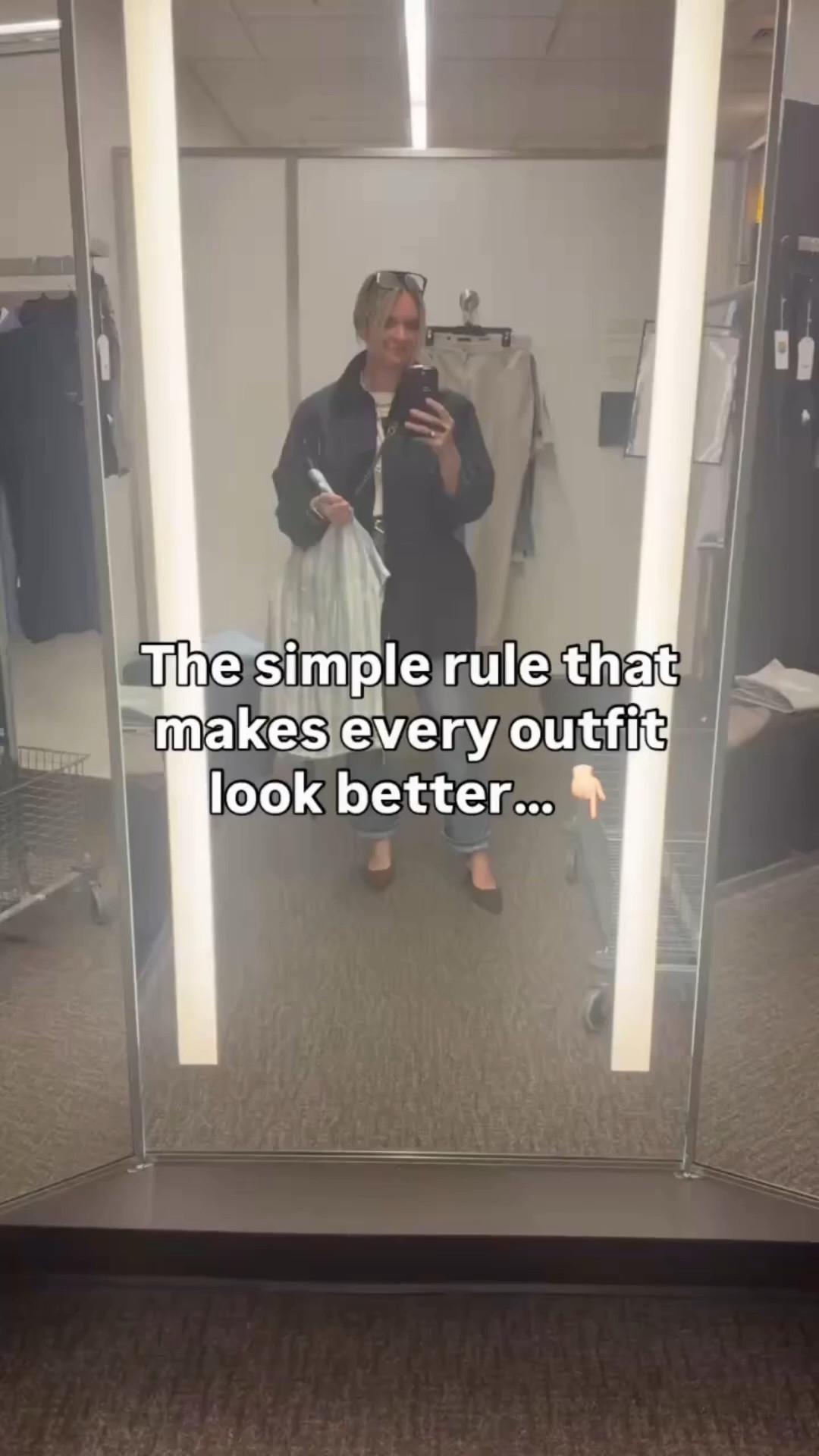 ✨ Ever put on an outfit and feel like something is off? The secret is The Rule of Thirds! 

Instead of splitting your outfit in half (which can make you look boxy or unbalanced), try dividing it into ⅓ + ⅔ proportions. This creates a more flattering, effortless look.

👖 Example: 
High-waisted jeans + a tucked-in sweater = ✔️
Low-rise jeans + a long untucked top = ❌ 

Try it out and see the difference! Would you wear this? 👇

#personalstylist #stylehack #fashiontips  #howtostyle #effortlessstyle styletricks fashionhacks wardrobetips stylemadeeasy outfitideas