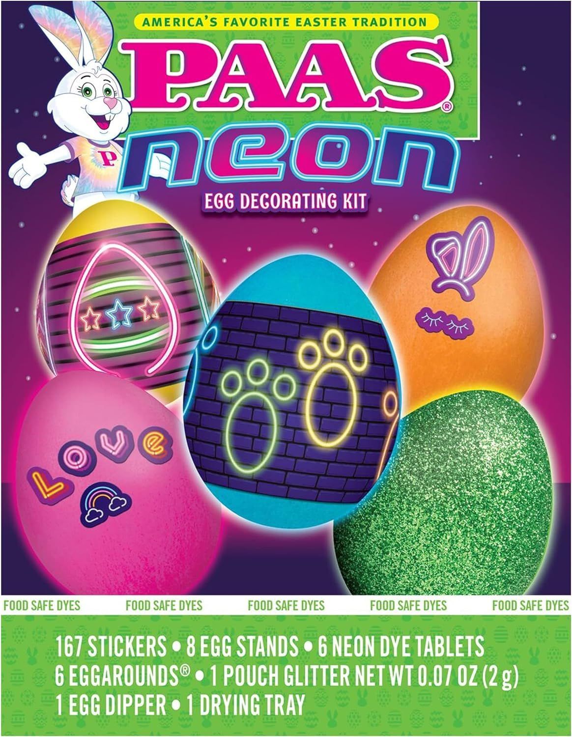 Neon Easter Egg Decorating Kit - America's Favorite Easter Tradition | Amazon (US)