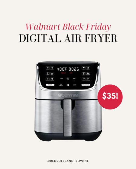 Walmart Black Friday Deals - Digital Air Fryer only $35!!

#LTKsalealert #LTKHolidaySale #LTKGiftGuide