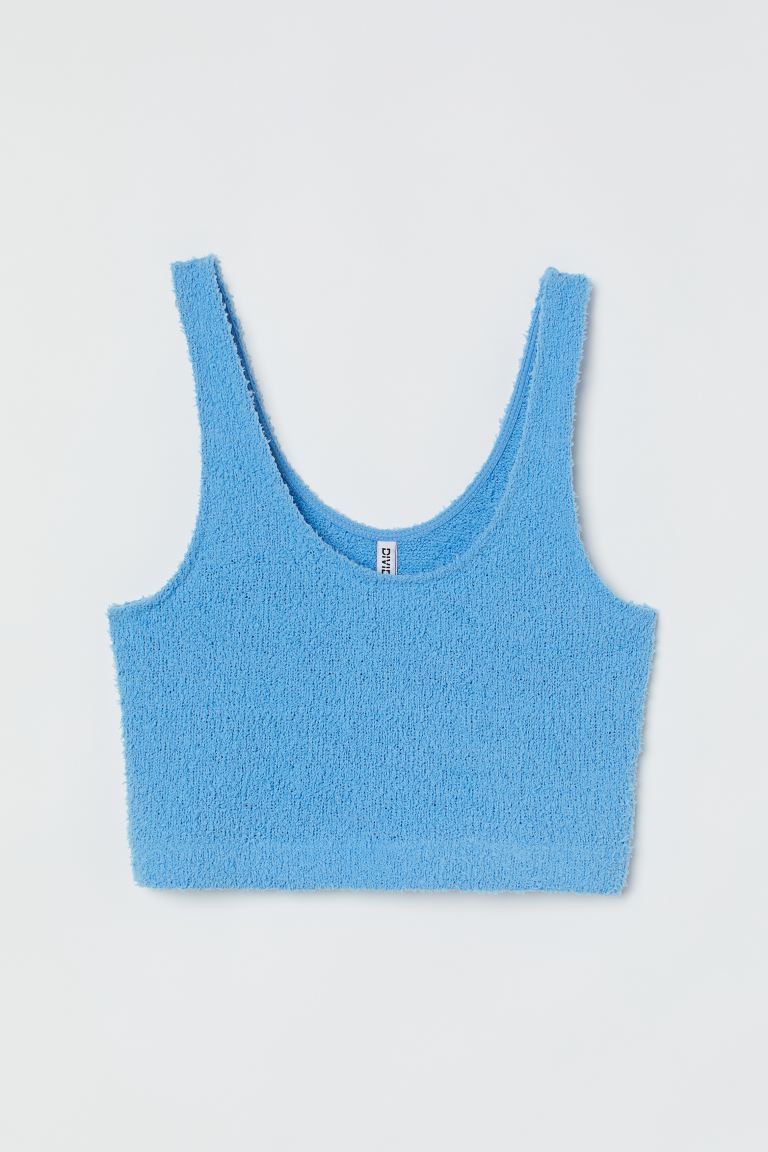 Flauschiges Kurztop | H&M (DE, AT, CH, NL, FI)