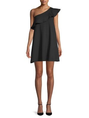 susana monaco - Arwen One-Shoulder Shift Dress | Saks Fifth Avenue OFF 5TH