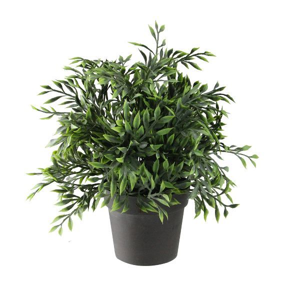 Northlight 10" Grass Artificial Potted Plant - Green/Brown | Target