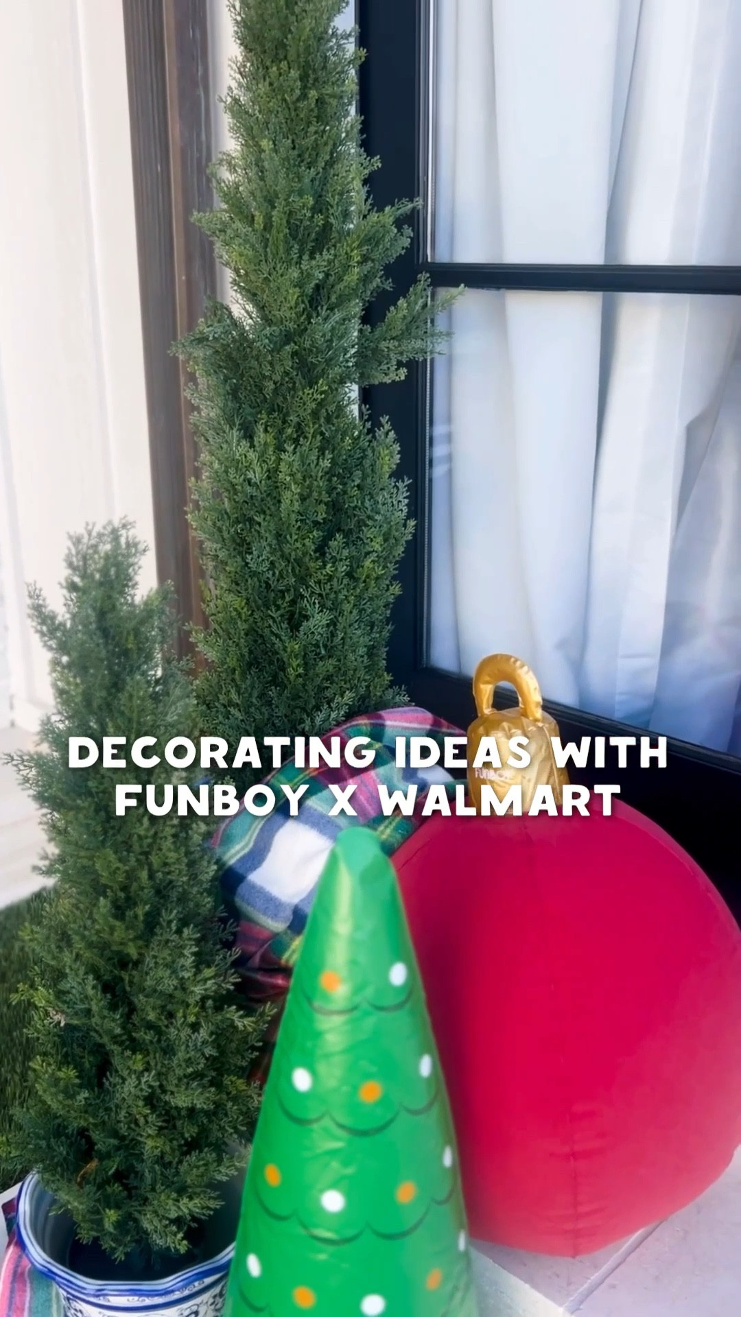 Storage for seasonal decor can be an issue over time. One of my favorite things about these pieces is that they can be deflated and stored in a small space throughout the year. You know I have used and styled @funboy for years in so many places around our home. From our mailbox, entrance, under the oak tree in the fall, front porch and now window boxes. I love showing you new ideas for these unique inflatables. #ad #funboy

#LTKHoliday #LTKHome #LTKSeasonal