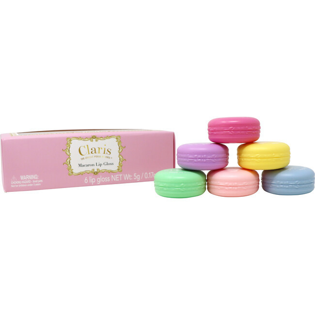 Claris Macaron Lip Gloss 6 Piece Assortment | Maisonette