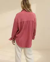 Aerie Anytime Fave Waffle Shirt | American Eagle Outfitters (US & CA)