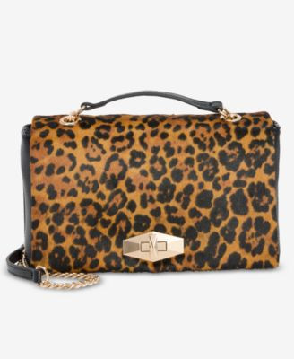 I.N.C. International Concepts Soft Ajae Leopard-Print Shoulder Bag, Macy's Exclusive - Macy's | Macy's