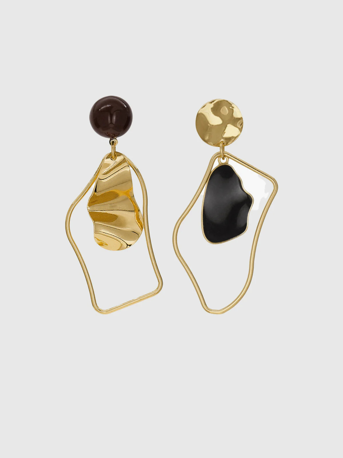 Irregular Stud Drop Earrings | Commense