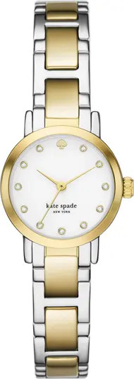 Kate Spade New York gramercy two-tone bracelet watch, 25mm | Nordstromrack | Nordstrom Rack