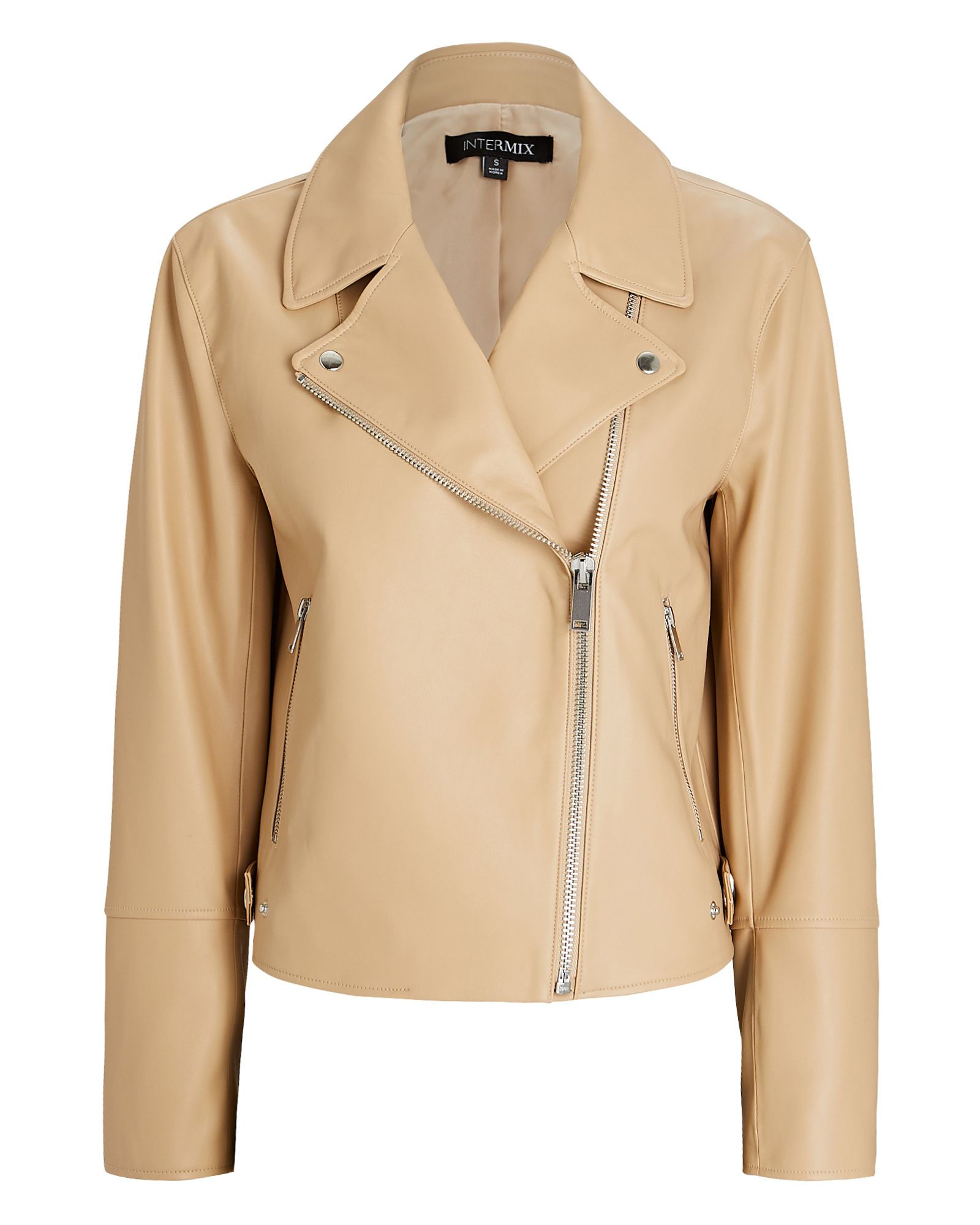 Bari Faux Leather Moto Jacket | INTERMIX