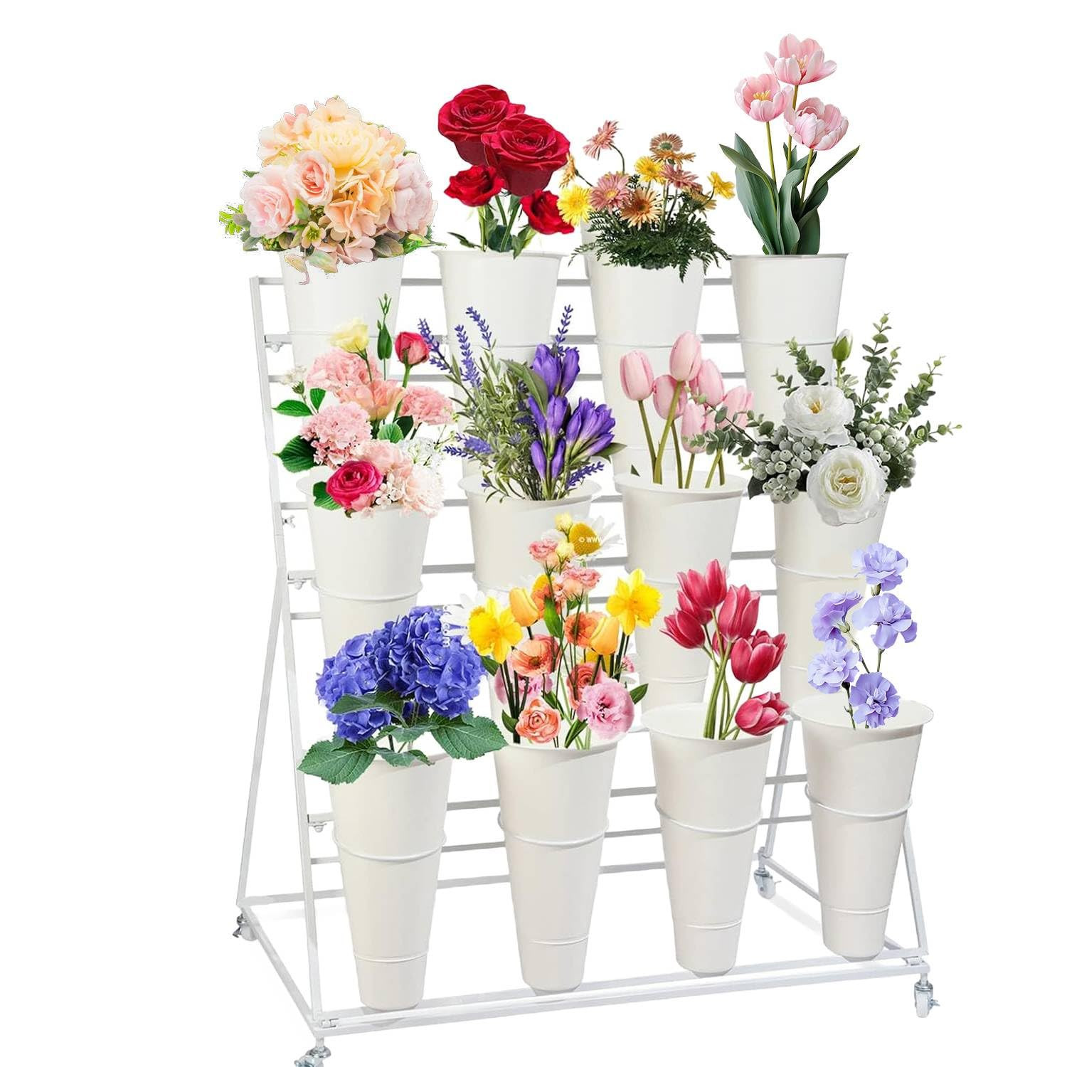Flower bouquet Stand - White | Amazon (US)