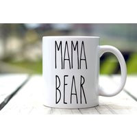 Mama Bear Mug Mom Mother's Day Gift, Christmas Gift From Daughter Coffee Cup For New Mother, Rae Dun | Etsy (US)