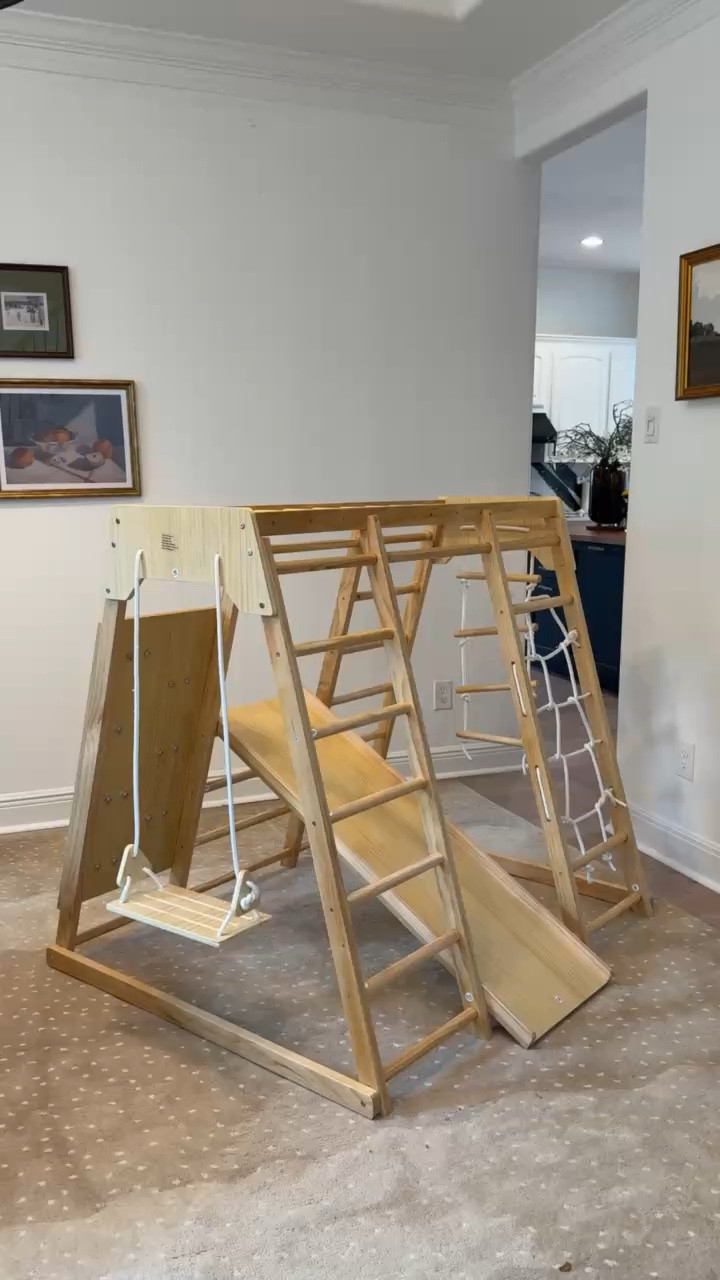 Built the coolest toddler indoor playground for our 2 year old daughter today! 


#LTKMostLoved #LTKKids #LTKBaby