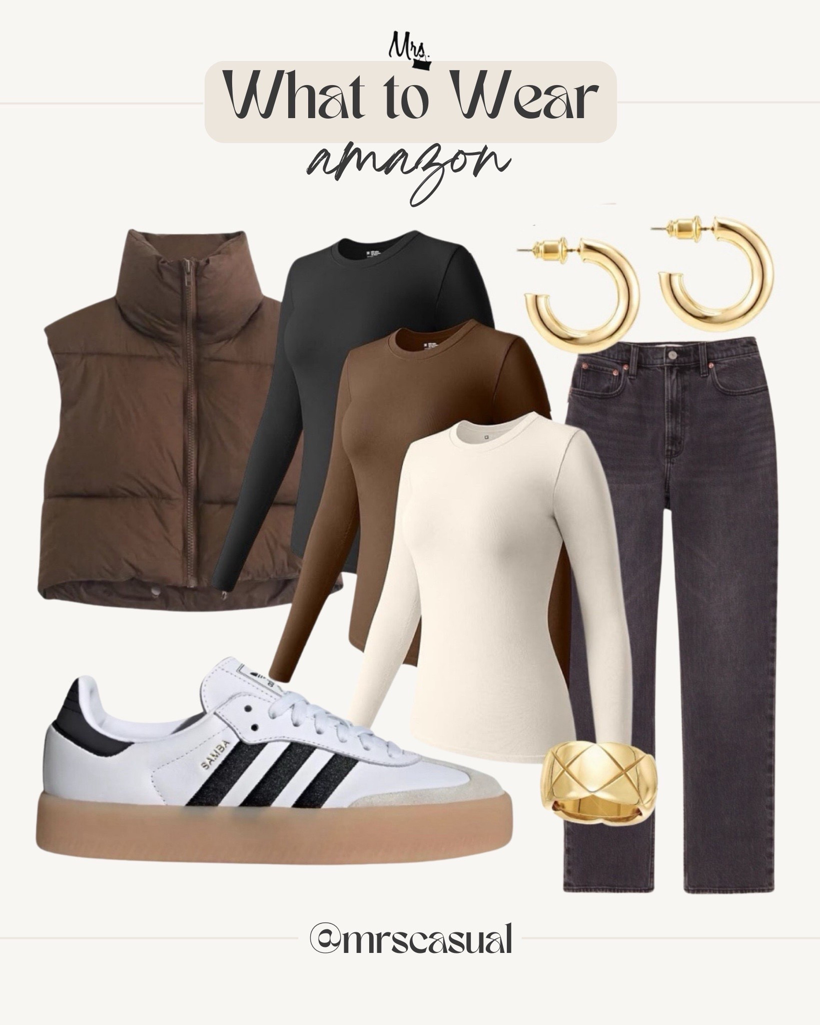 Chocolate brown everything 🤎 These are the best elevated basics for winter layering. 🔗⬇️

#LTKootd #LTKSeasonal #LTKOver40