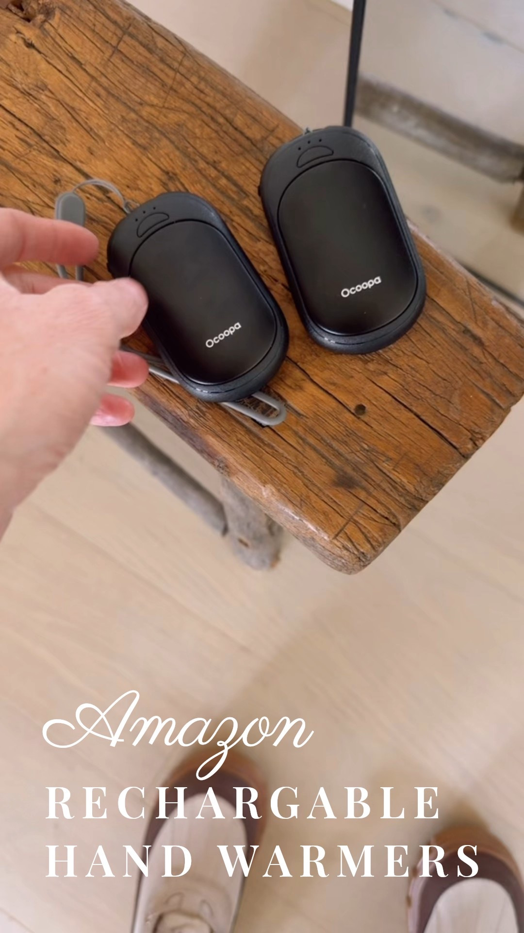 Amazon rechargeable hand warmers! I love you so much because they get hot in five seconds and there are three different heat levels… They last for so long! Put them in your pockets or your gloves, but they are a must for the winter! 🥶❄️

#LTKSeasonal #LTKGiftGuide #LTKTravel