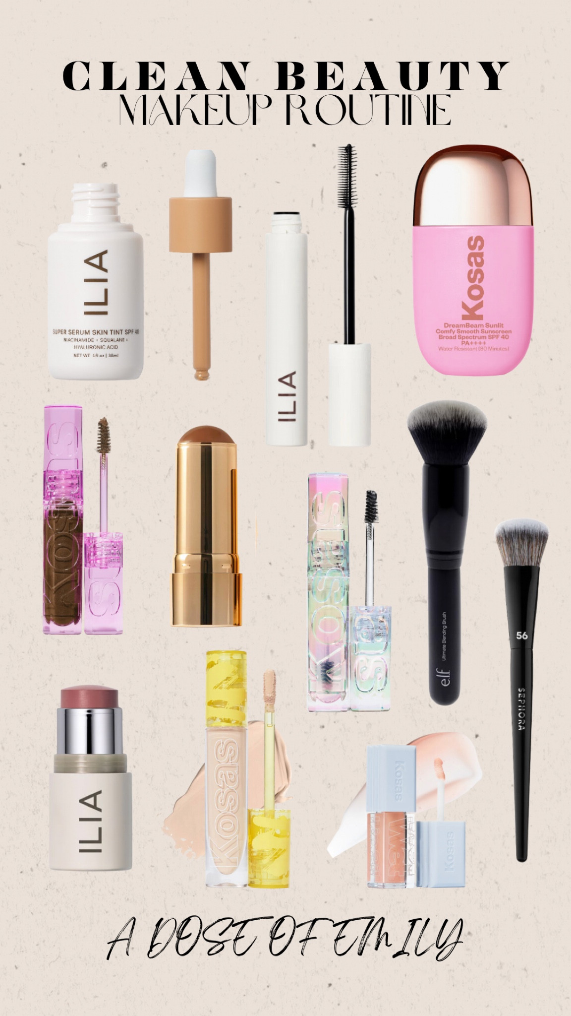 My clean beauty makeup routine! 

#LTKFindsUnder50 #LTKBeauty