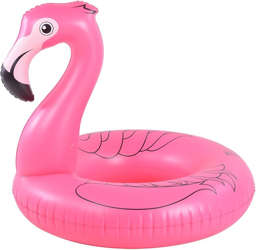 HIWENA Flamingo Float, Inflatable Flamingo Pool Float Tube for Party, 41 Inches Pink Flamingo Flo... | Amazon (US)