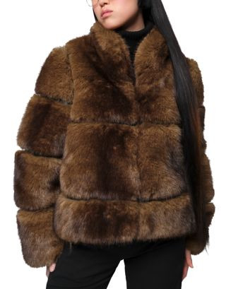 Sai Faux Fur Short Coat | Bloomingdale's (US)