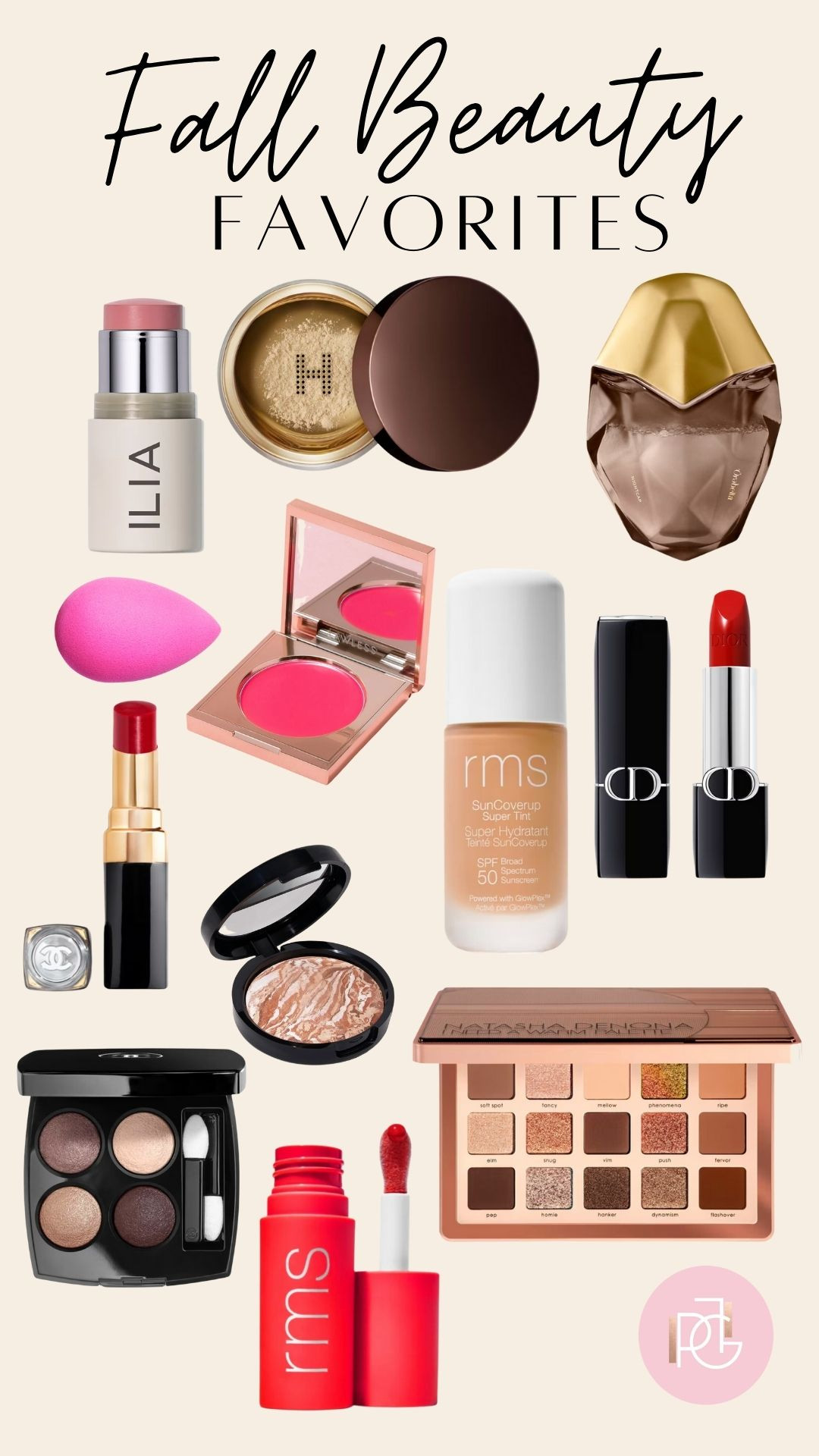 It's fall, y'all! Here are some of my fall beauty favorites:

-RMS SunCoverup Super Tint, shade: sand (warm beige)
-Hourglass Veil Translucent Setting Powder
-Lawless Pinch My Cheeks Soft-Blur Cream Blush, shade: Cherry pie (bright cherry pink)
-RMS legendary lip oil, shade: Lily (a sour cherry red)
-Orebella Nightcap (warm and spicy scent)
-Laura Geller Baked Bronze-n-Brighten Multipurpose Bronzer, shade: medium (natural finish)
-Dior rouge lipstick, shade: 999 Satin (the iconic red)
-Chanel ROUGE COCO FLASH Hydrating Vibrant Shine Lip Colour, shade: 92 amour 
-Chanel LES 4 OMBRES Multi-Effect Quadra Eyeshadow, shade: 226 tissé rivoli
-ILIA Multi-Stick, shade: Tenderly (soft pink)
-The Origianl Beauty Blender

 

 

#LTKSeasonal #LTKOver40 #LTKBeauty