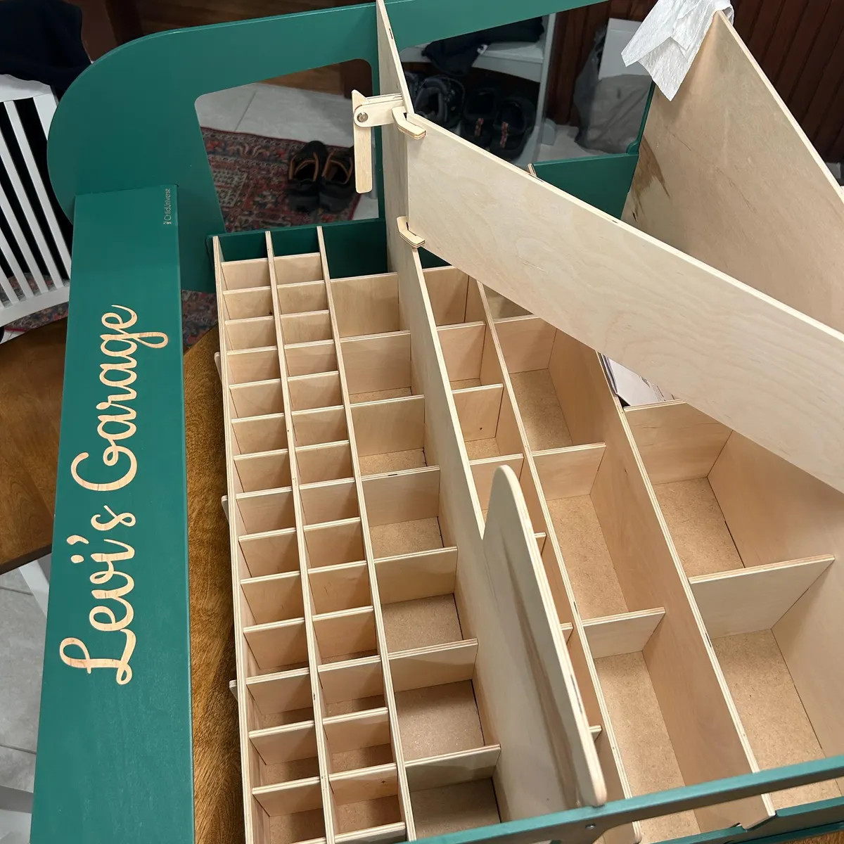 Montessori Toy Car Storage, Toy Car Parking Garage, Personalized Toys for Boys, Toy Garage Car Ra... | Etsy (US)