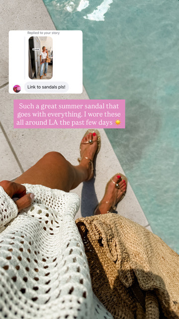 I have been wearing these jelly sandals on repeat! Perfect for everyday or to wear to the pool/beach!

Loverly Grey, jelly sandals, gold sandals, neutral sandals 

 #LTKSeasonal