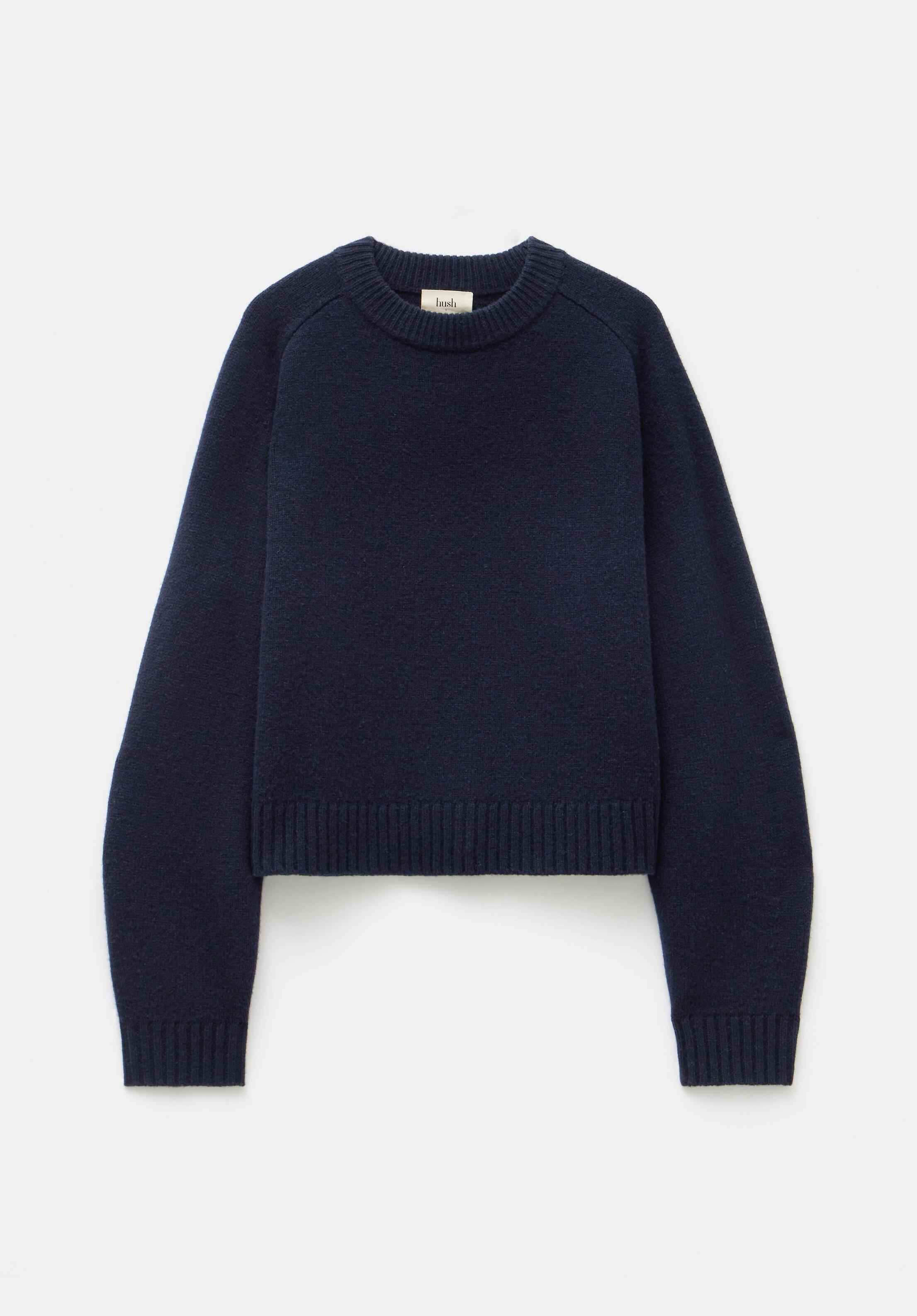 Nina Merino Wool Crew Jumper | Hush UK