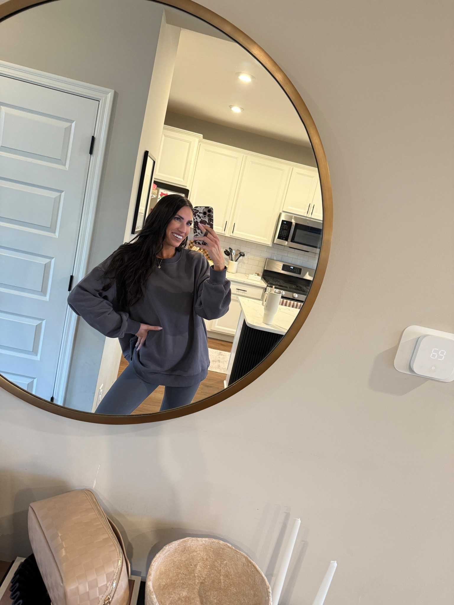 Wearing the cutest set today 
Use code nicole15 for 15% off 
Wearing size small 
Foxy kind - color is charcoal 


#LTKdayinmylife #LTKmomlife #LTKootd