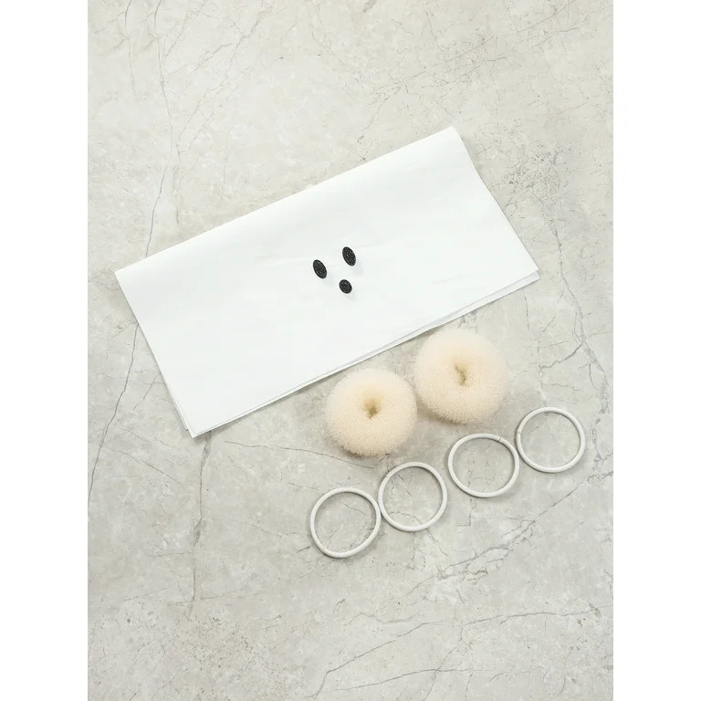 Way to Celebrate Halloween Ghost Hair Bun Maker Kit, 1 Piece | Walmart (US)