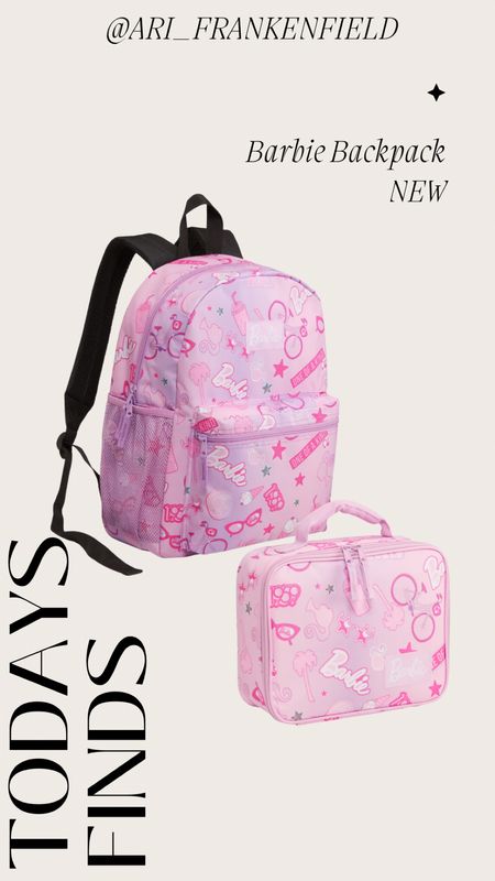 Love this matching Barbie backpack & lunchbox set! 

#LTKSeasonal #LTKFindsUnder50 #LTKKids