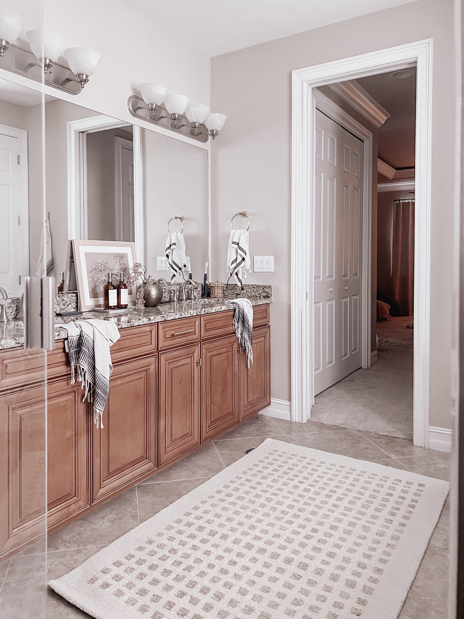 This rug
(POL-01 in ivory/neutral) is from the @chrislovesjulia and @loloirugs Polly Collection and is on major sale during the early Black Friday deals. Right now it is 50% off with an extra 15% coupon!! If you are looking for a great neutral rug, this is it! 

Area rug | rug | neutral area rug| bathroom decor | home decor | neutral decor | Amazon | Amazon finds 

#LTKhome #LTKHoliday #LTKCyberWeek