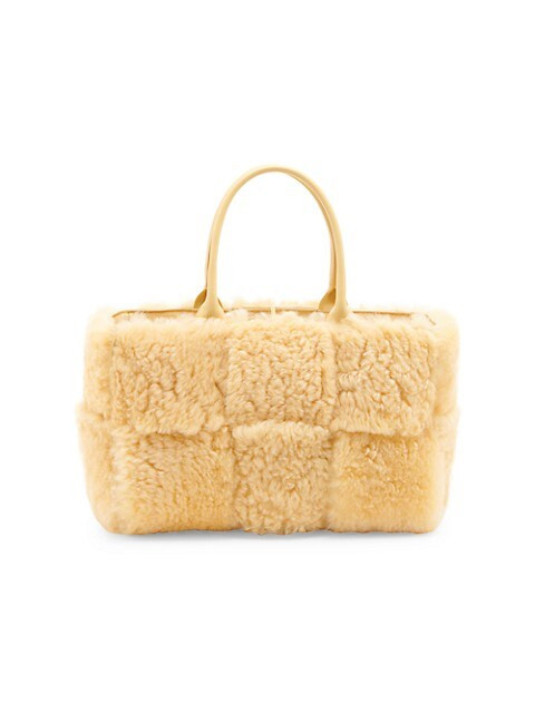 Bottega Veneta Small Shearling Arco Tote | Saks Fifth Avenue
