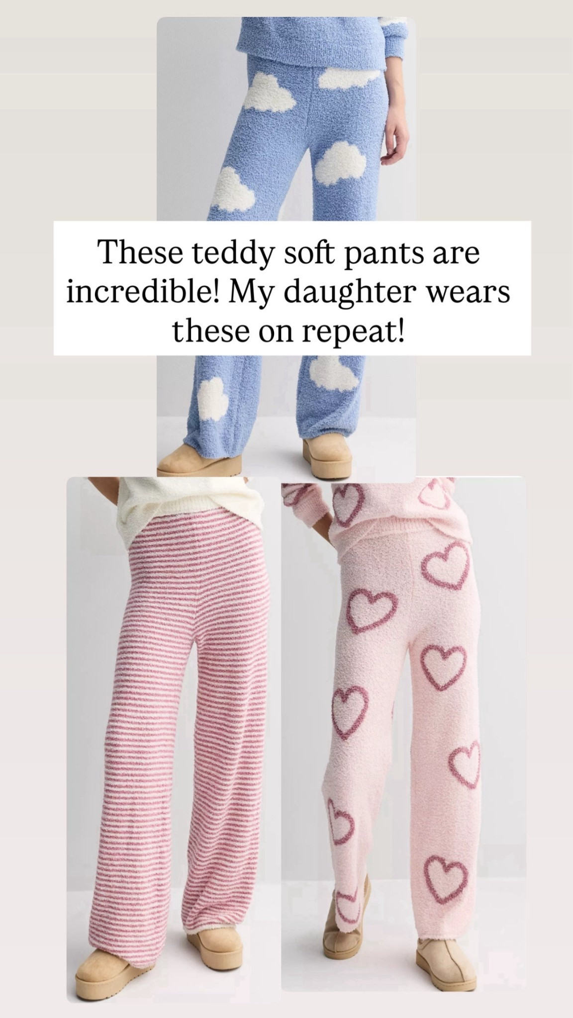 Coziest Teddy pants for girls 

#LTKSaleAlert