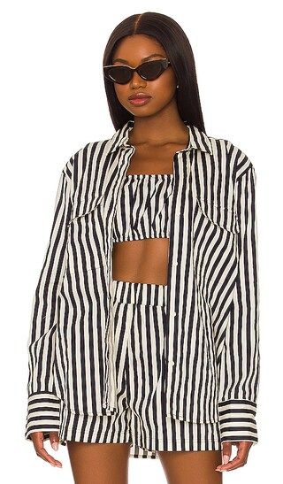 Rotuma Top in French Stripe Aquarium | Revolve Clothing (Global)