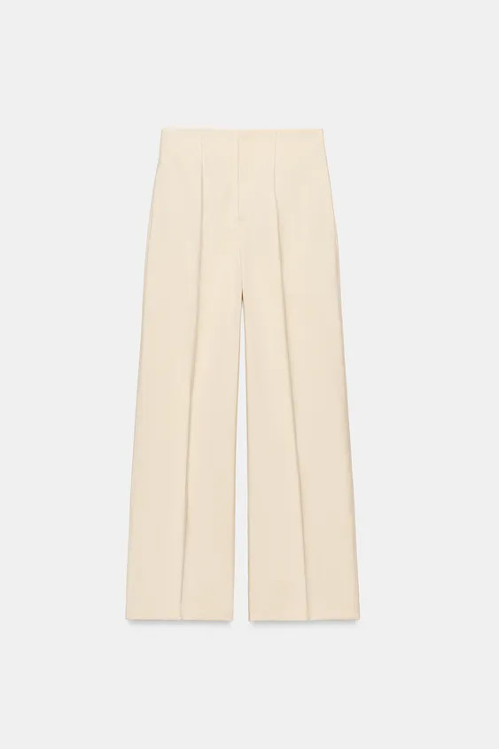 HOSE MIT HOHEM BUND ZW KOLLEKTION | Zara DE