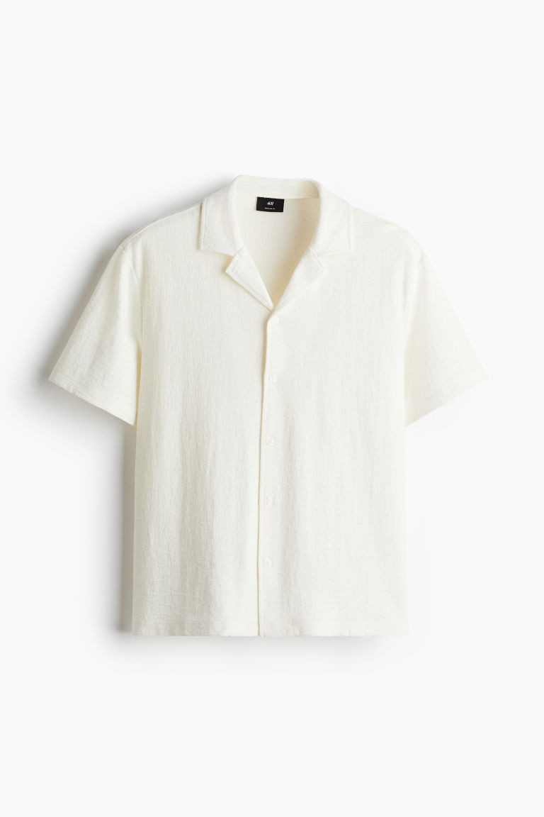 Regular-Fit Jersey Resort Shirt | H&M (US + CA)