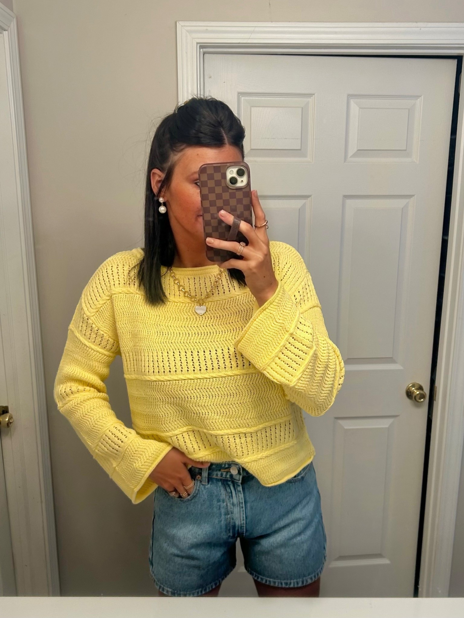 Walmart Fashion- women’s boat neck pullover sweater and pearl heart statement necklace ✨

#LTKSeasonal #LTKootd #LTKSwim