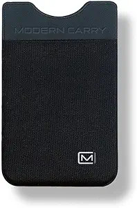 Modern Carry Elastic Minimal Card Holder, Minimalist Wallet for Men & Women, Credit Card & Busine... | Amazon (US)