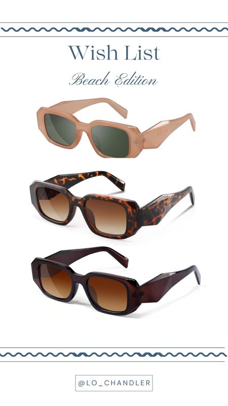 These sunglasses from Amazon are so fun and currently under $10!! Comes in sooo many frame colors



Amazon sunglasses
Sunglasses 
Beach essentials 
Pool essentials
Affordable sunglasses

#LTKsalealert #LTKtravel #LTKstyletip