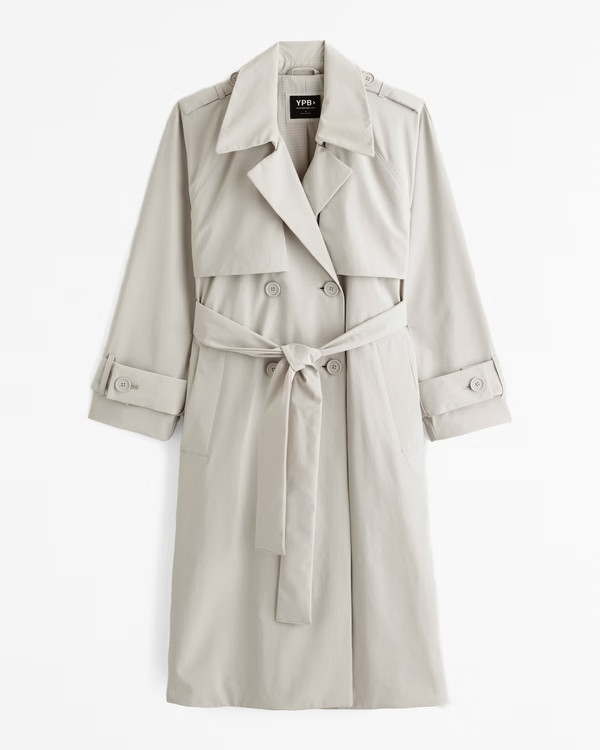 Women's YPB Trench Coat | Women's Coats & Jackets | Abercrombie.com | Abercrombie & Fitch (US)