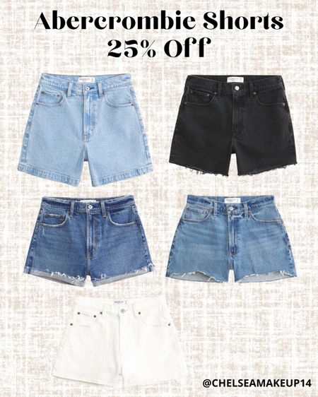 Abercrombie Shorts 25% Off 

#LTKSaleAlert