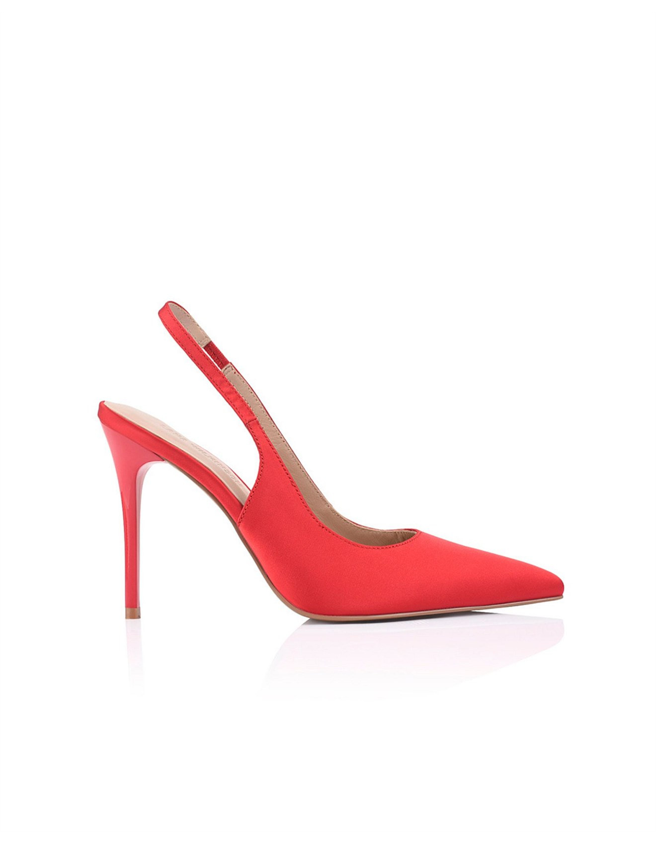WOMEN'S Charlize Satin Slingback Pump SHOE | David Jones (Australia & New Zealand)