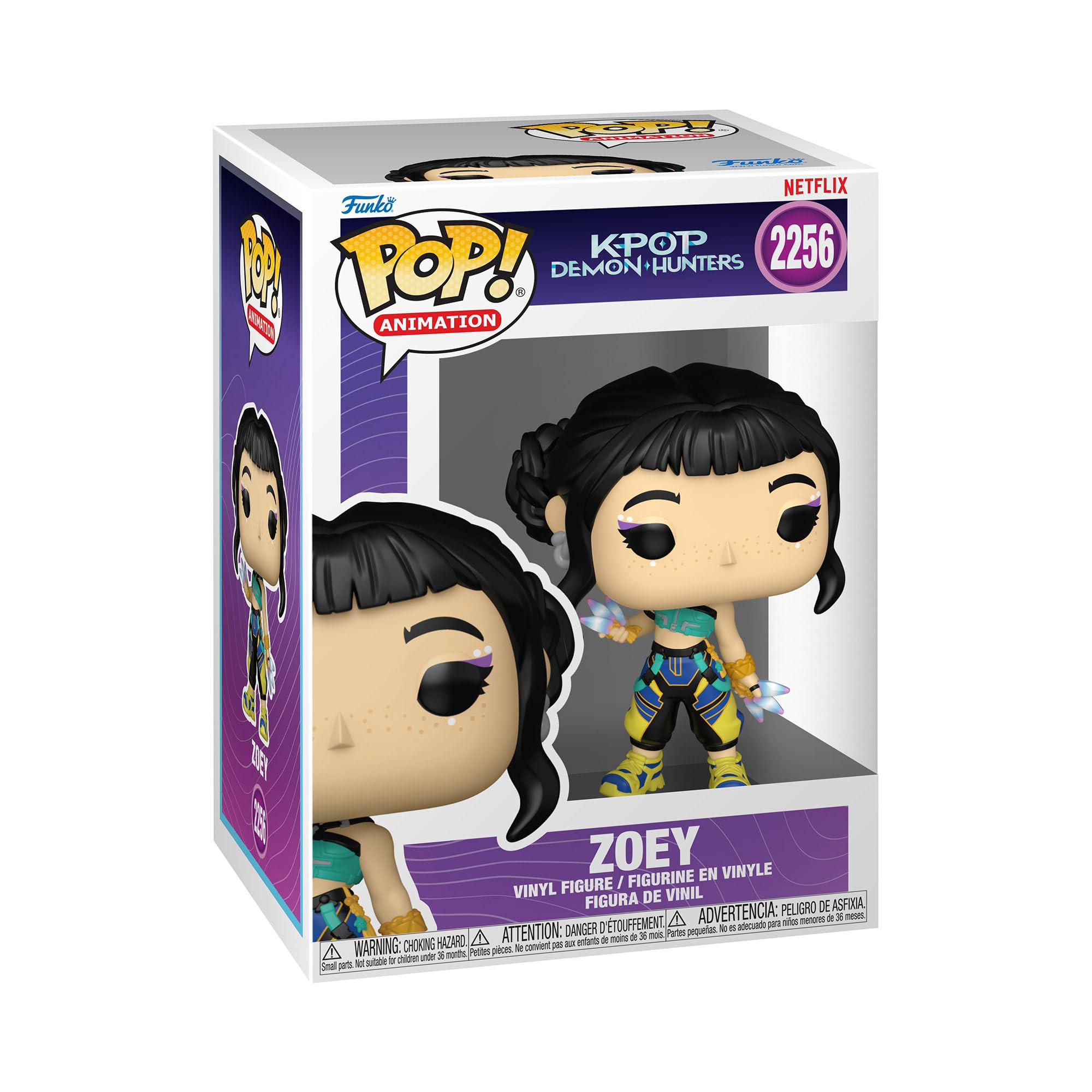 Funko Pop Animation: KPop Demon Hunters - Zoey - Collectable Vinyl Figure - Gift Idea - Official ... | Amazon (UK)
