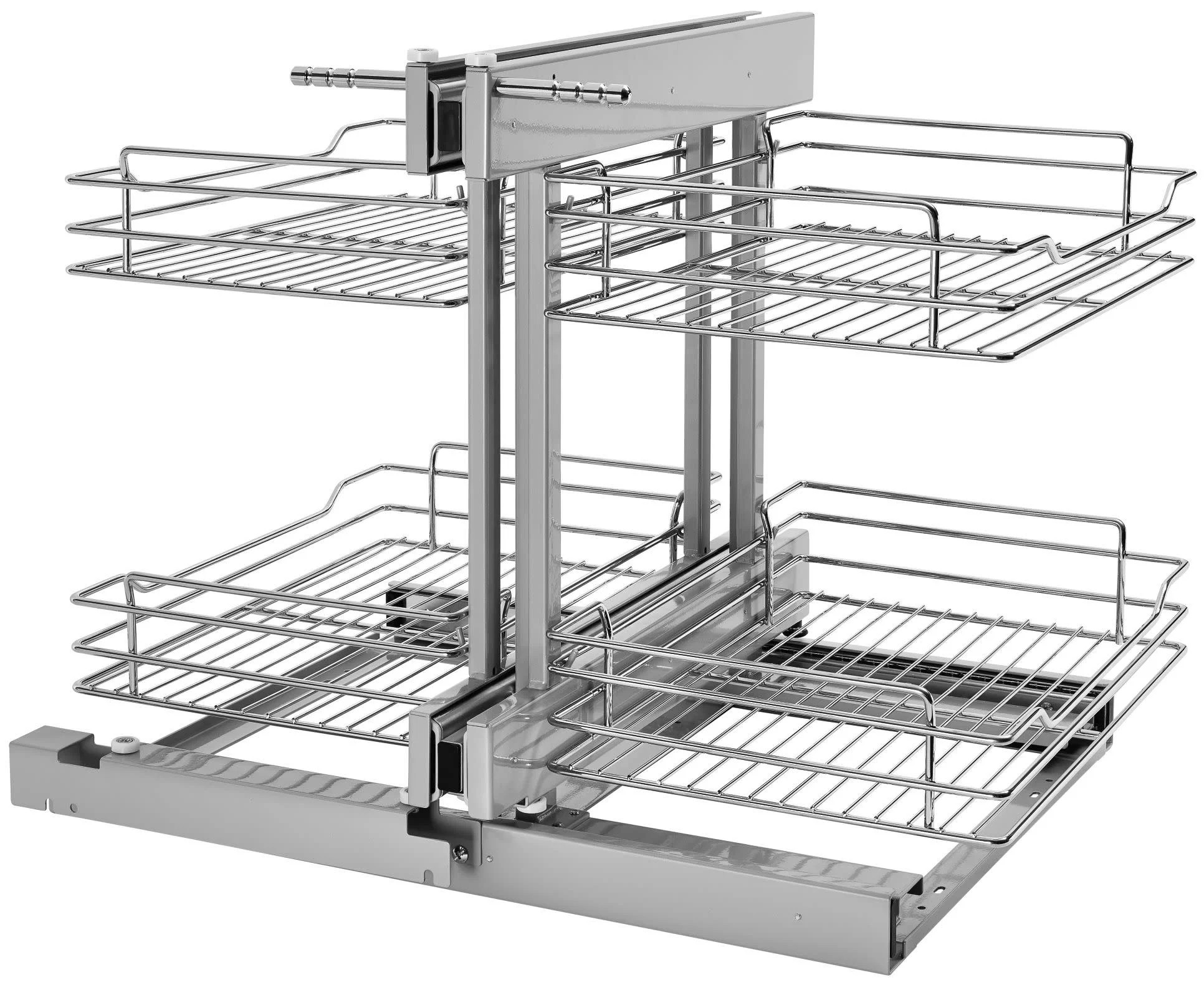 Rev-A-Shelf 5Psp-18 5Psp Series Pull Out 2 Tier Blind Corner Kitchen Cabinet Organizer For | Walmart (US)