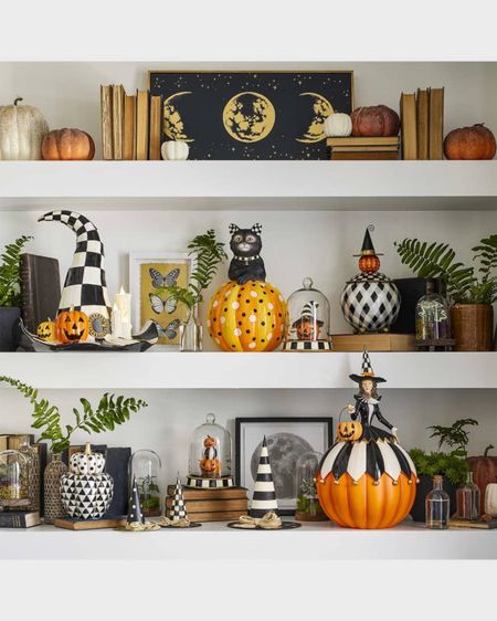 Halloween decor items for your shelf! 

#LTKHoliday #LTKSeasonal #LTKHalloween